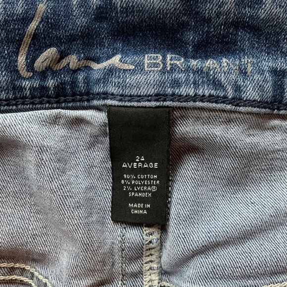 Lane Bryant women’s denim jeans Skinny GeniusFit jdistressed size 24 average - Picture 4 of 15